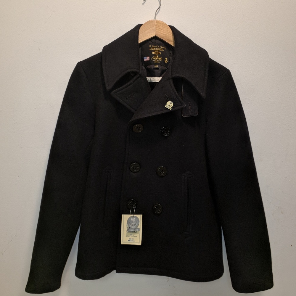 Fielity x Sperry Navy Peacoat